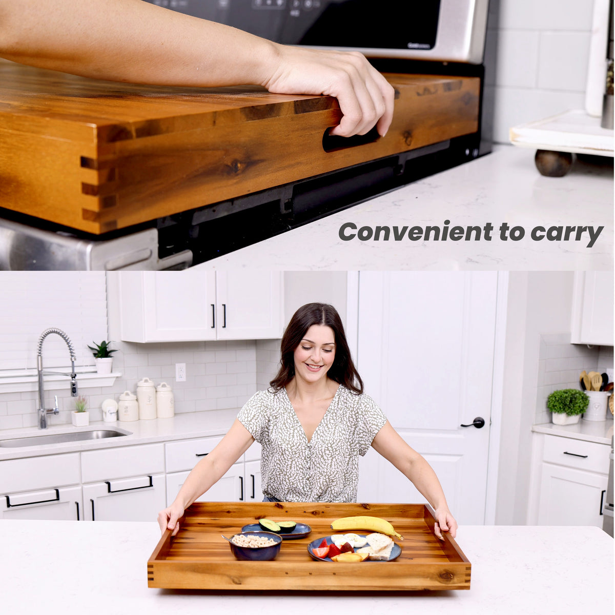 Stove Top Covers for Electric Stove, Noodle Board, 30”x22” (Outer)-thumbmail-5