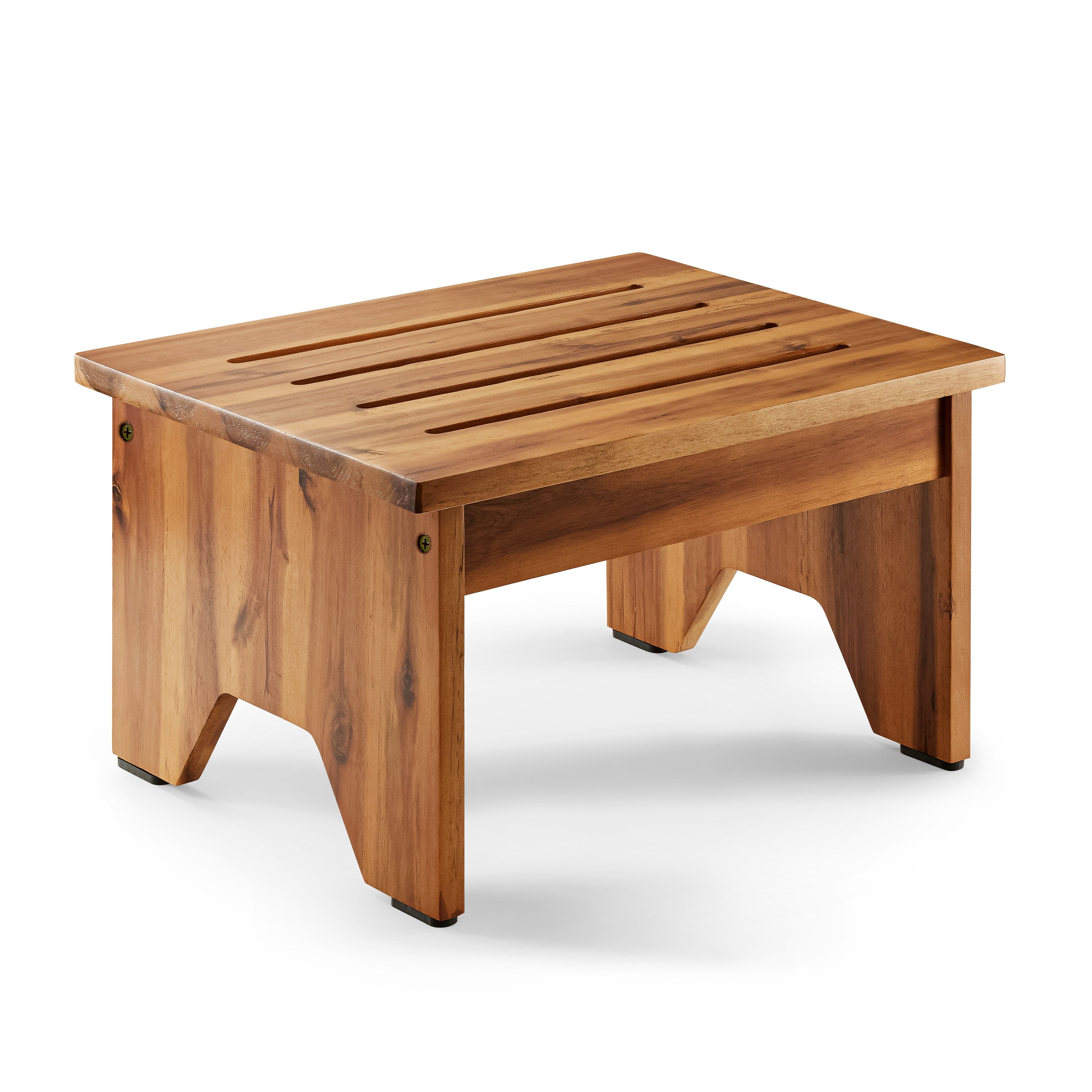 9" One Step Stool for Adult - Acacia color-thumbmail-5