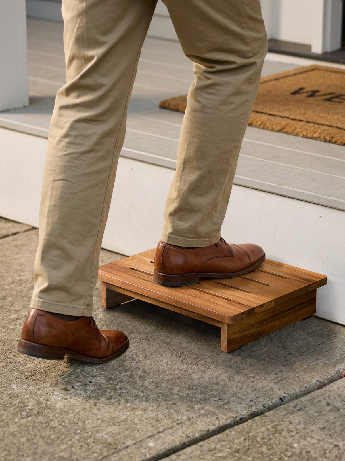 3.5" One Step Stool for Adult - Acacia color-thumbmail-4