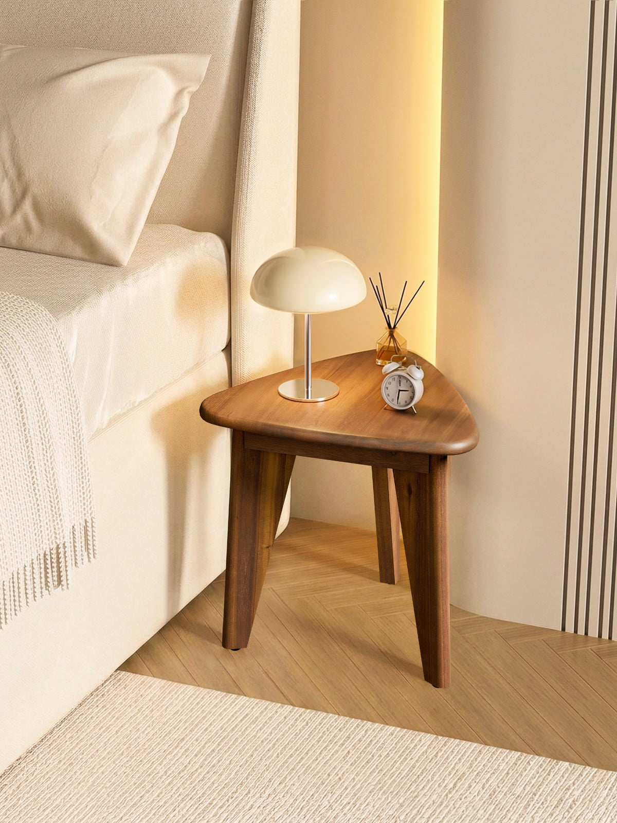 18" Shower Corner Shelf 3 Legs - Acacia-thumbmail-10